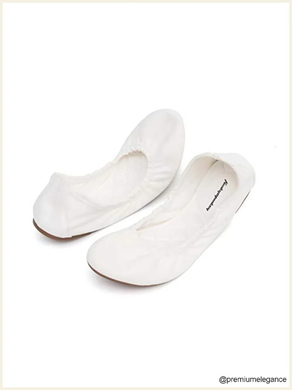 Women's Ballet Flats Soft Round Toe Comfortable Shoes with Non-Slip Sole